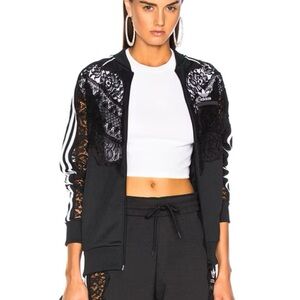 Adidas by Stella McCartney Black Lace Sweatshirt size Small